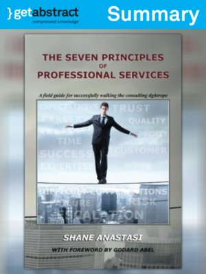 cover image of The Seven Principles of Professional Services (Summary)